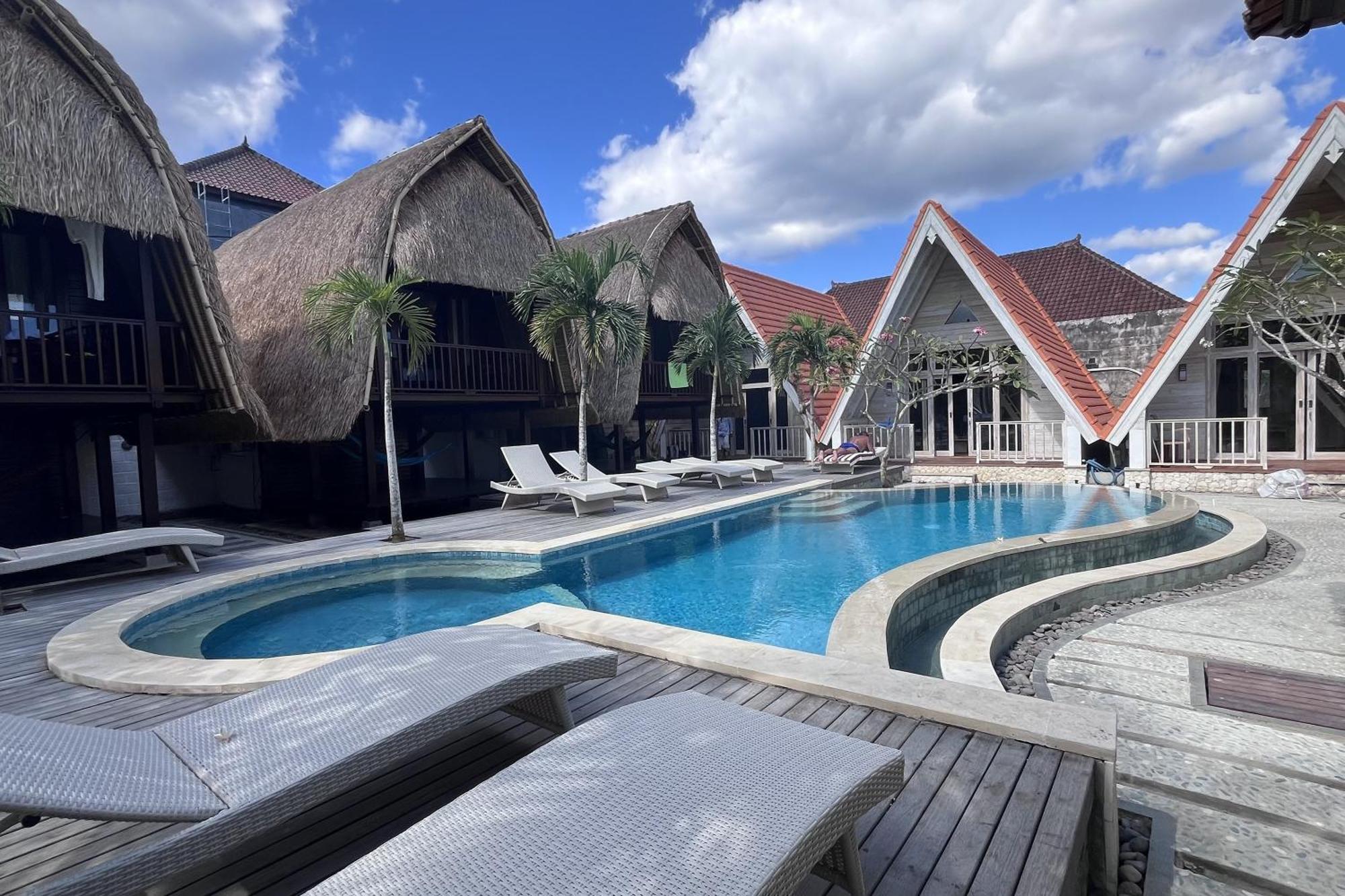 Hotel Rama Garden Lembongan Exterior foto